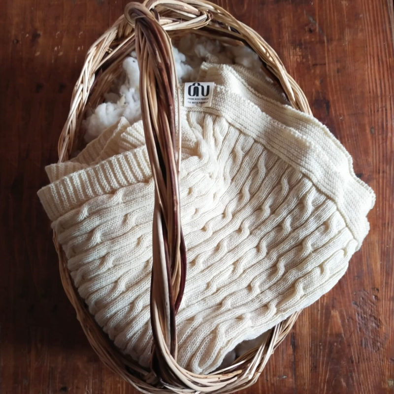 Organic Wool Baby Blanket